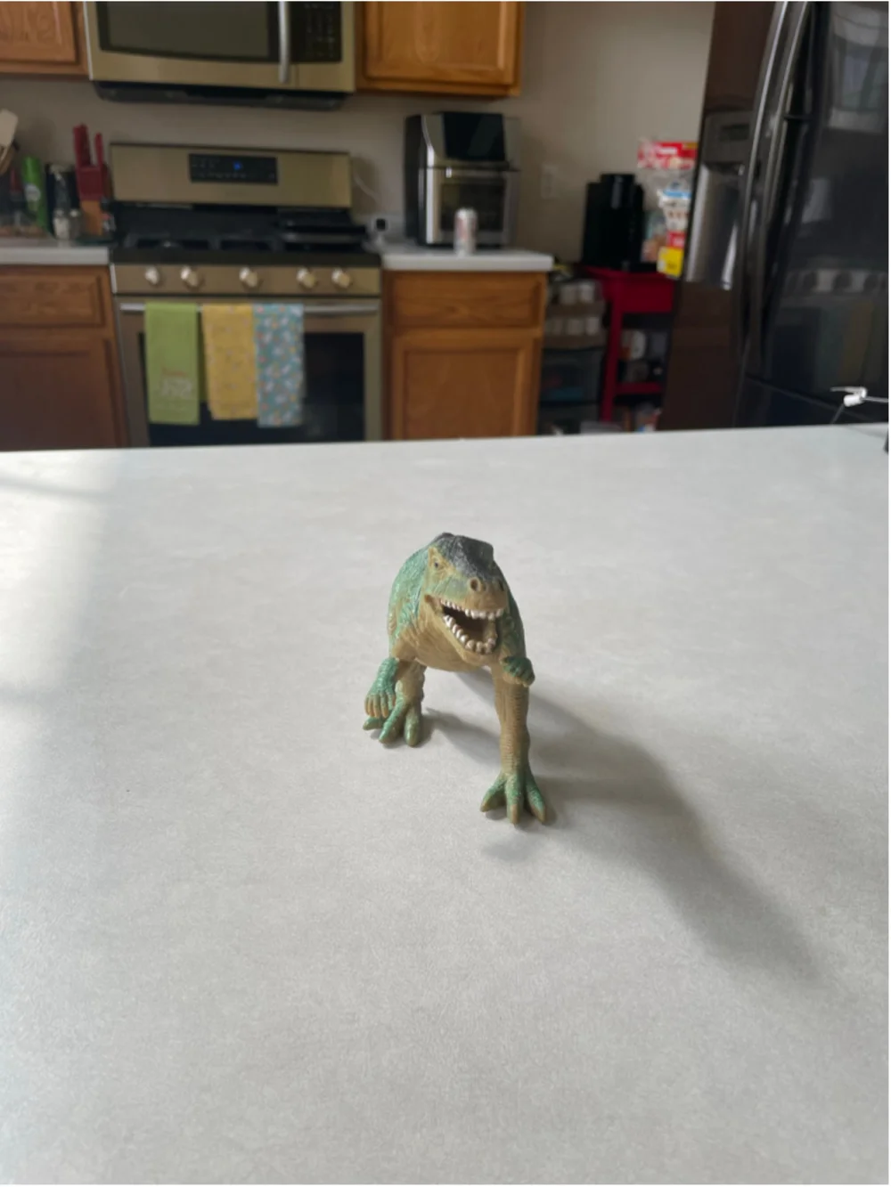 Kid Galaxy Dinosaur Toy Figure Majungasaurus T Rex Poseable Dinosaur